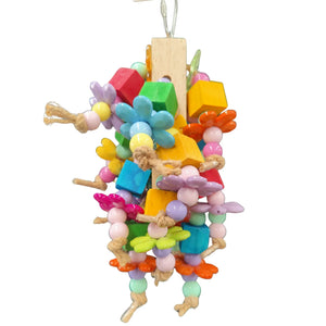 Flower Block Bird Toy