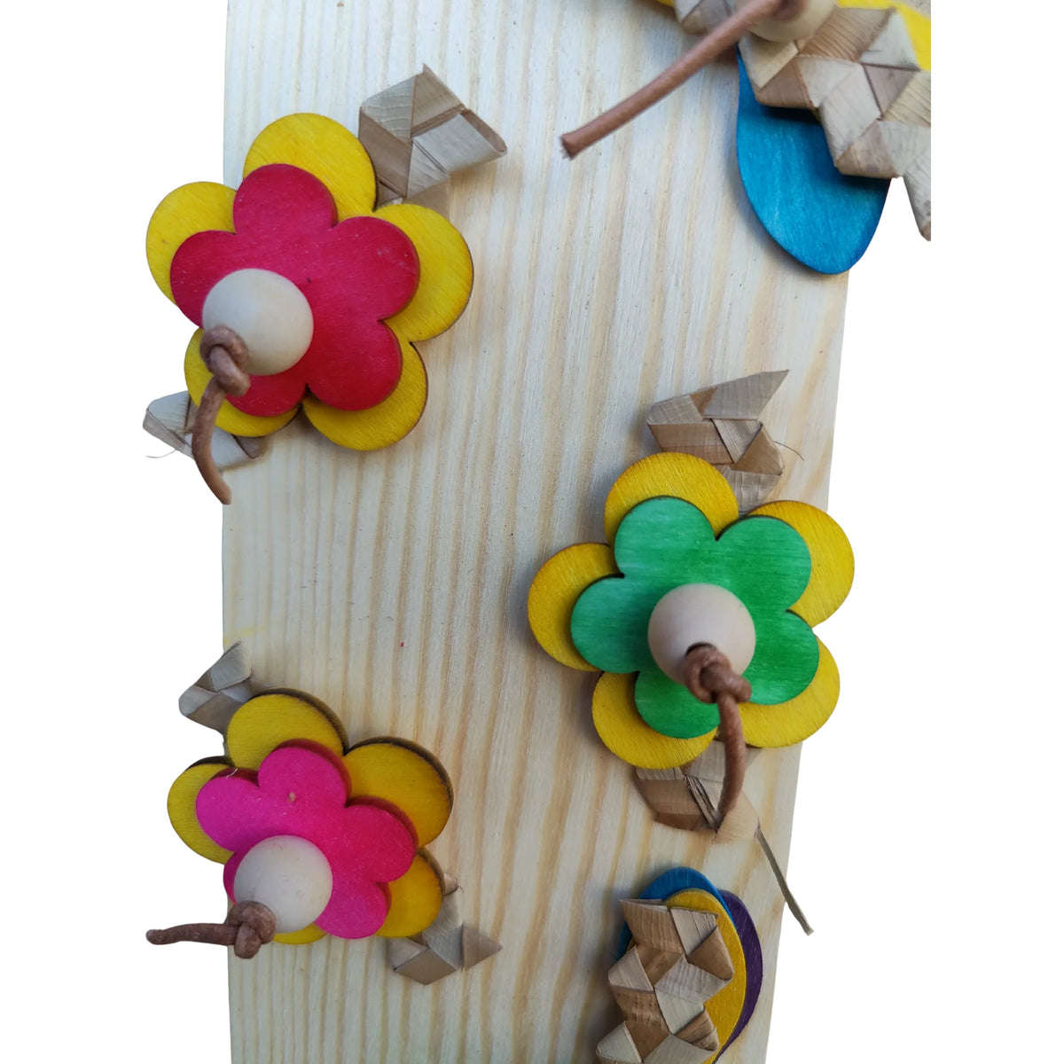 Flower Board Bird Toy