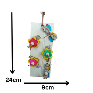 Flower Board Bird Toy