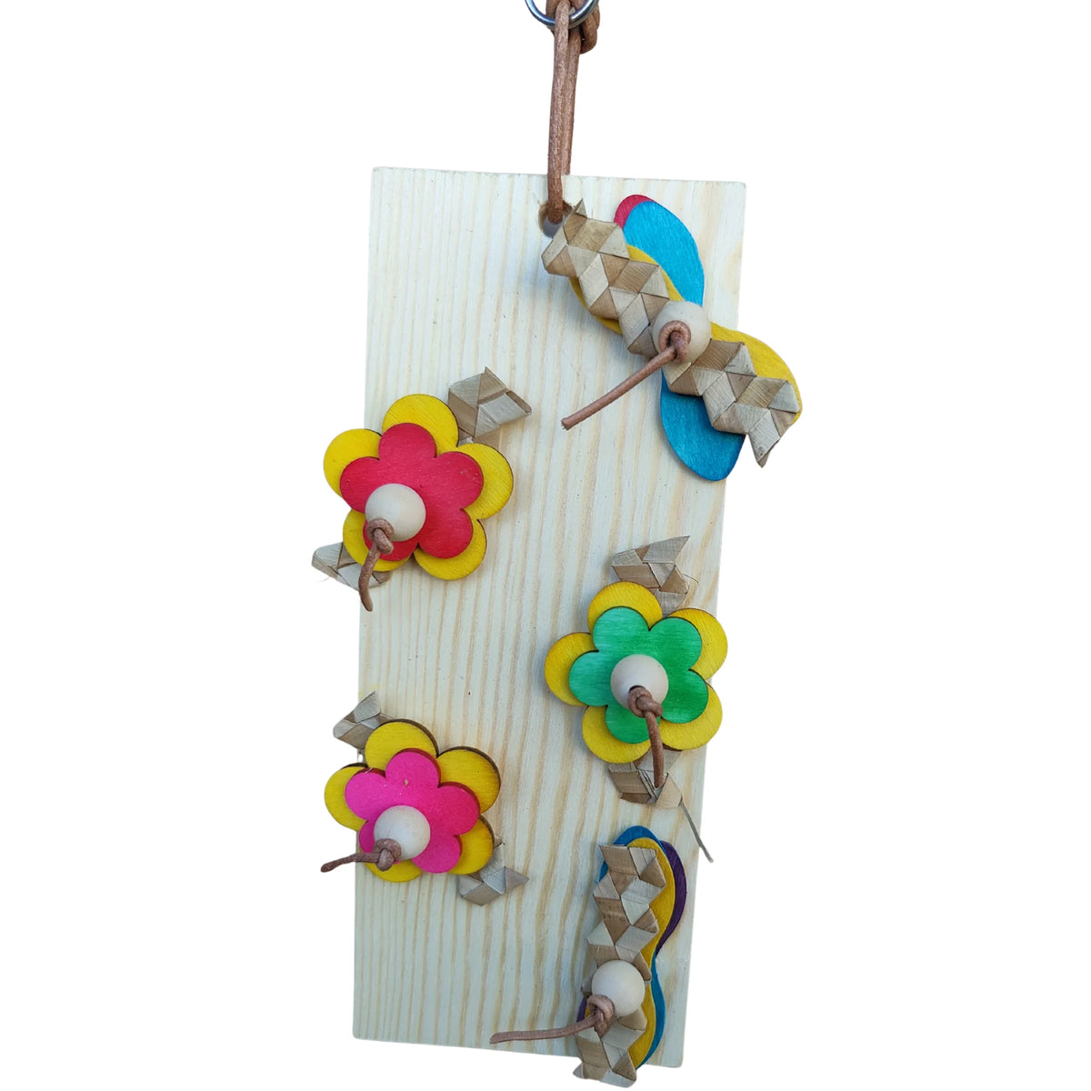 Flower Board Bird Toy