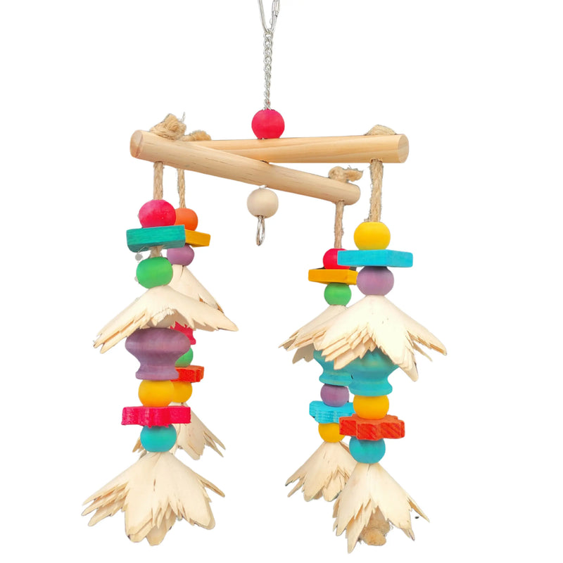 Flower Mobile Bird Toy