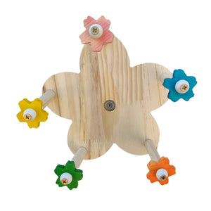Flower Spinner Bird Toy