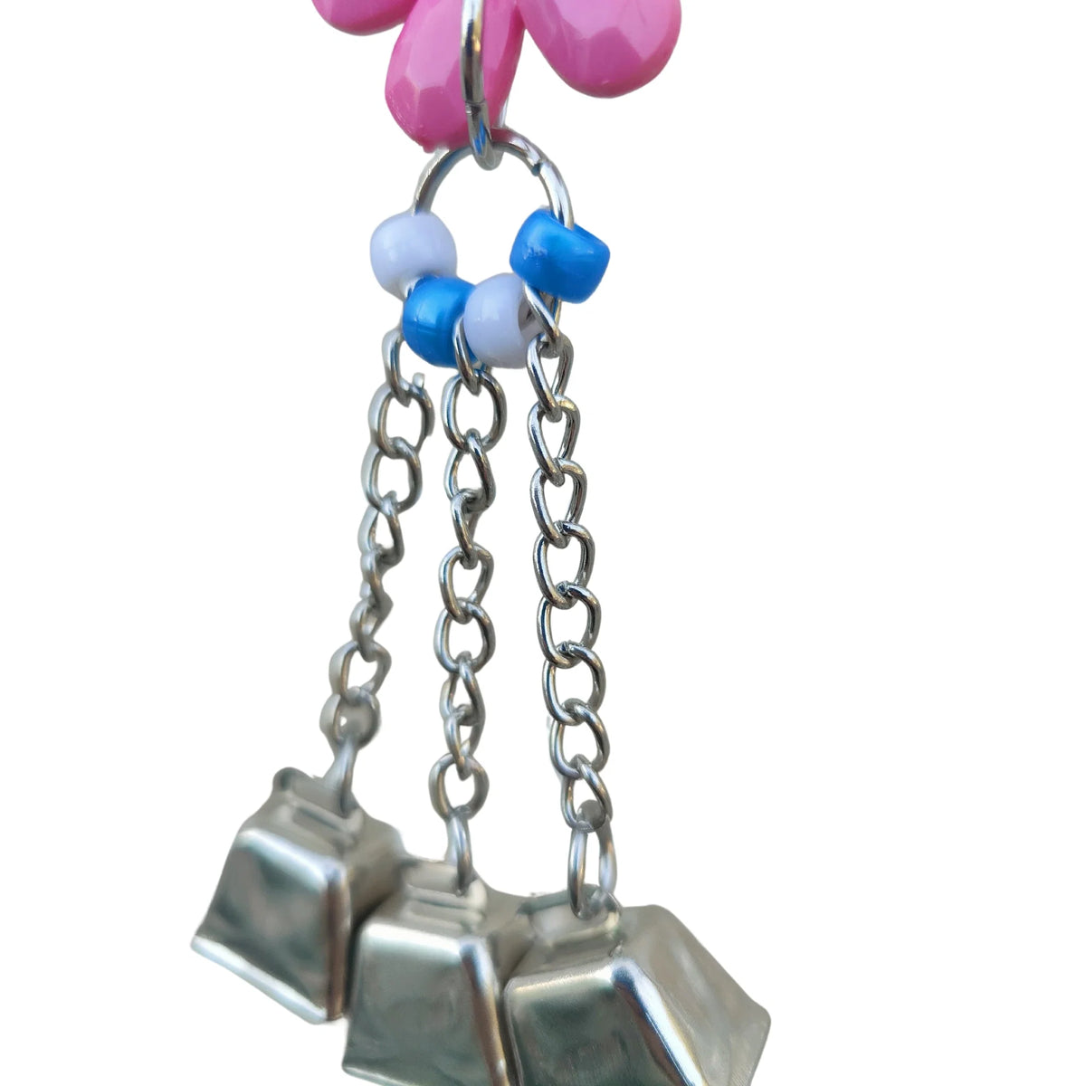 Flower with 3 Cow Bells Bird Toys