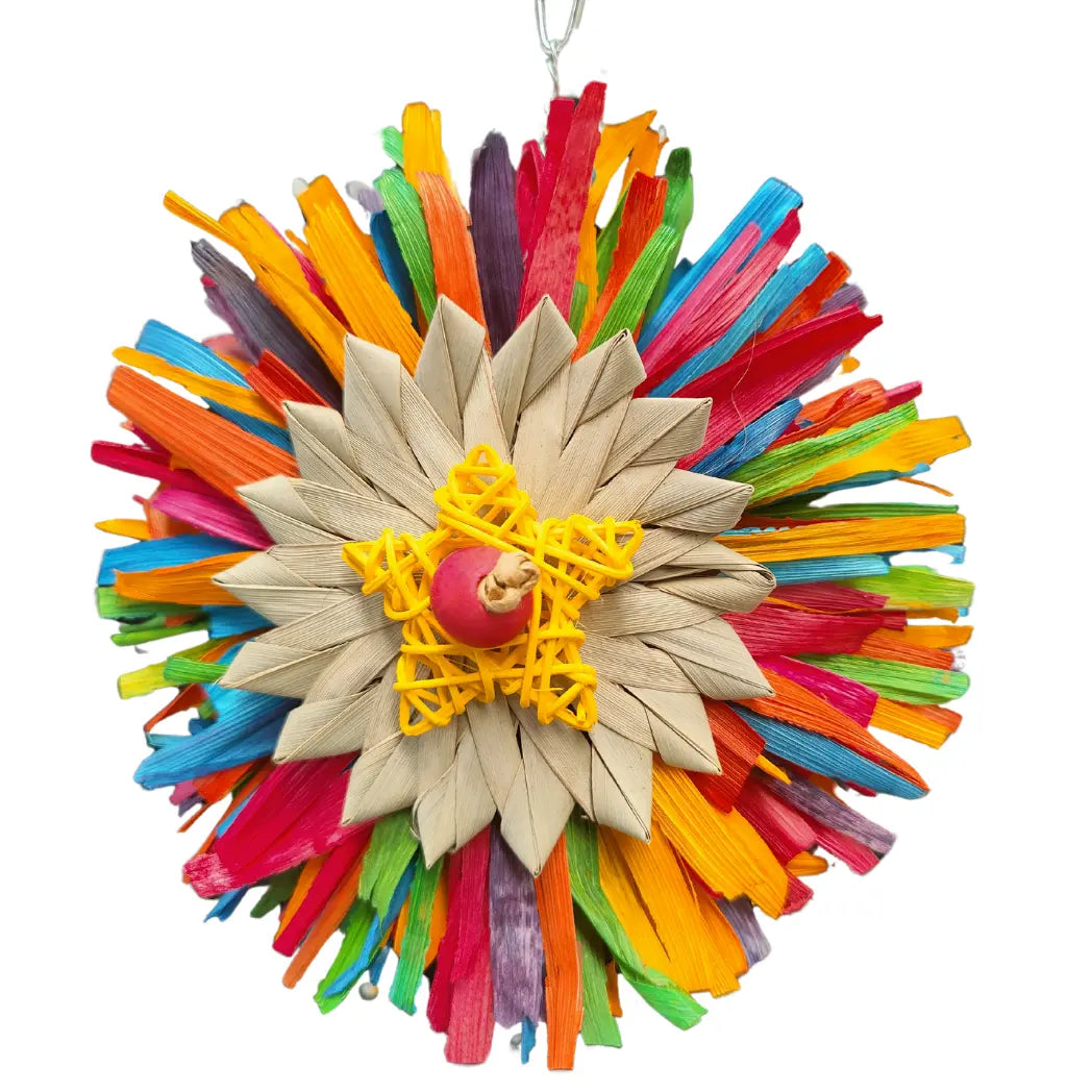 Colourful Flower Bird Toy