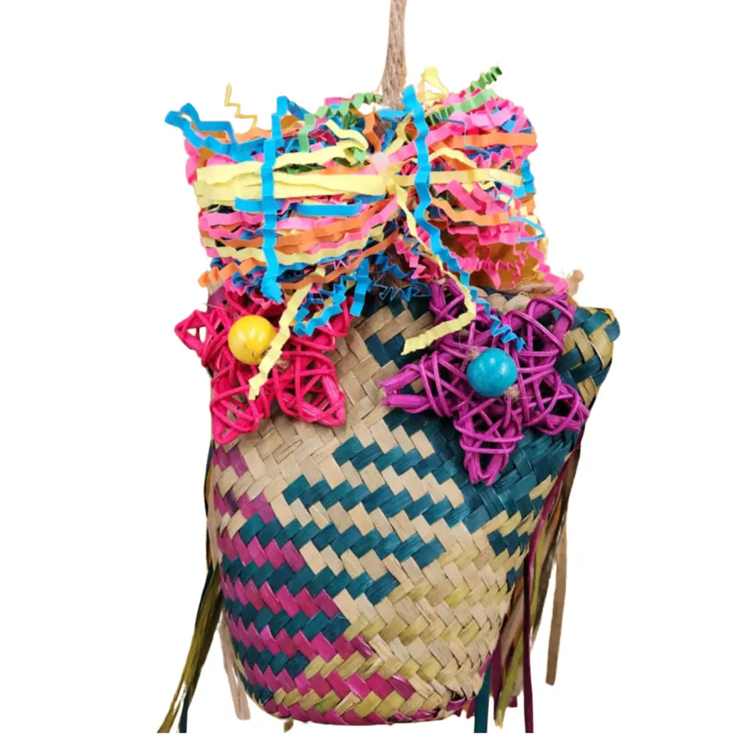 Foraging Basket of Colour Bird Toy