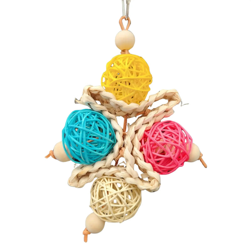 Four Cane Balls bird Toy