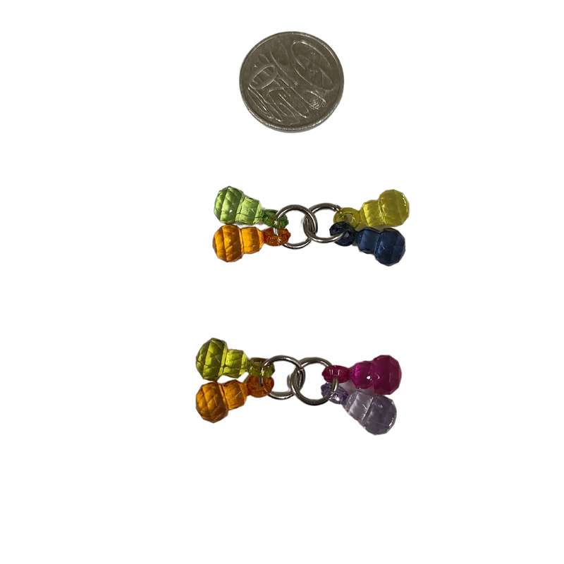 4 Diamond Dummies Foot Toy x 4