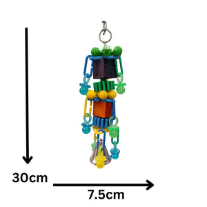 Fun Blocks and Gears Bird Toy