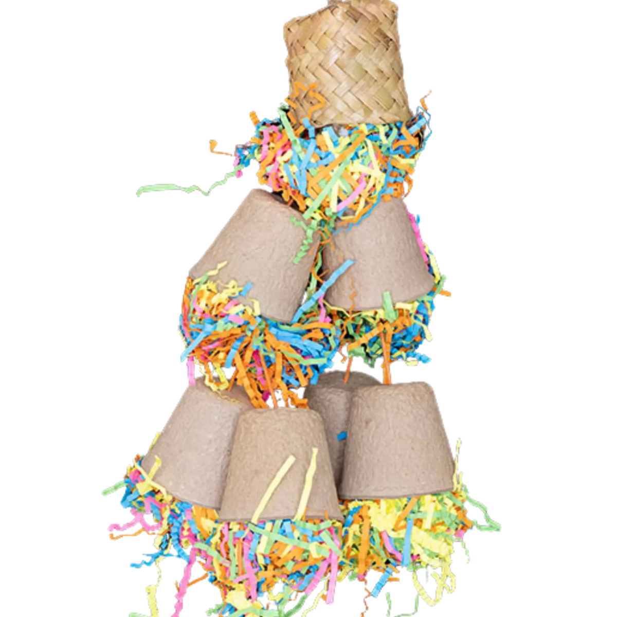 Fun Filled Cascading Cups Bird Toy