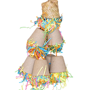 Fun Filled Cascading Cups Bird Toy