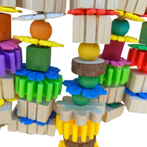 Groovy Blocks and Gears Bird Toys
