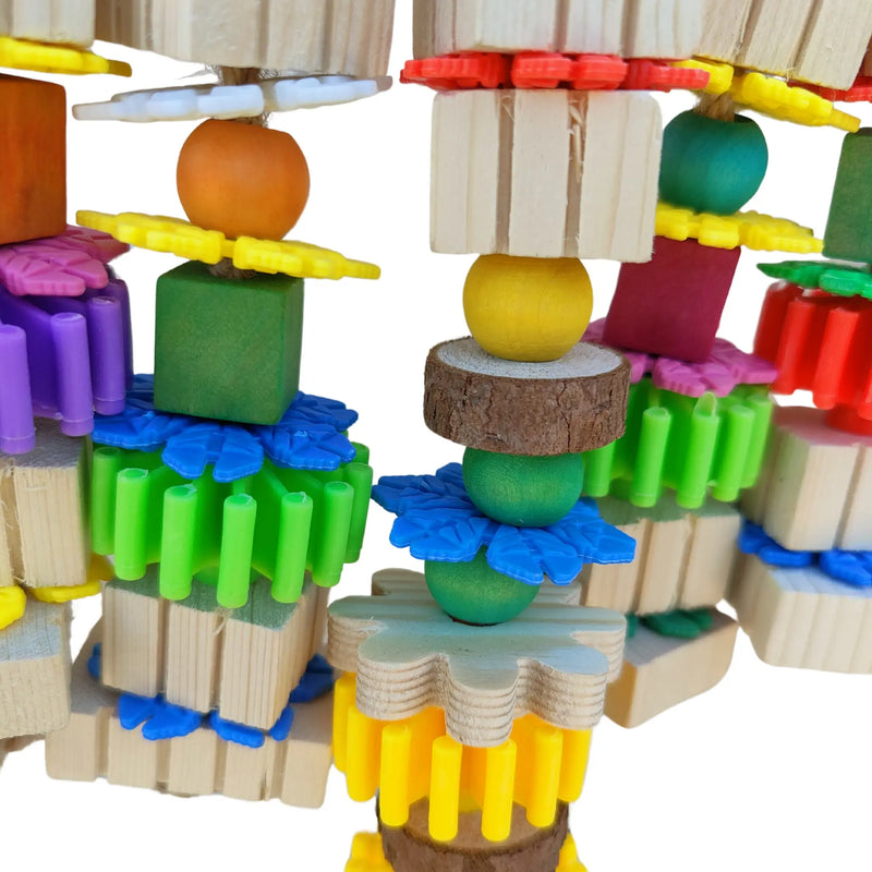 Groovy Blocks and Gears Bird Toys