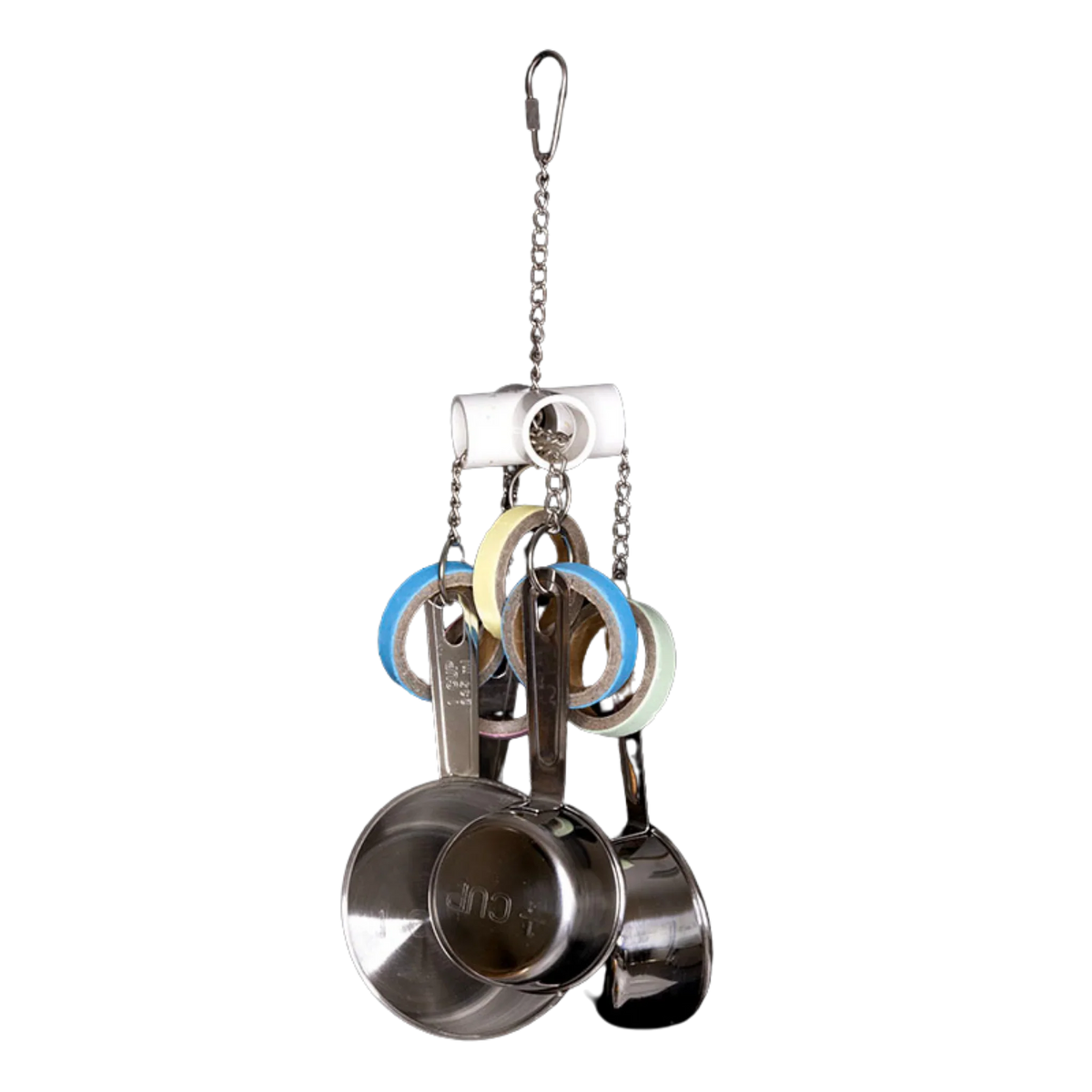 Hanging Measuring Cups Bird Toy