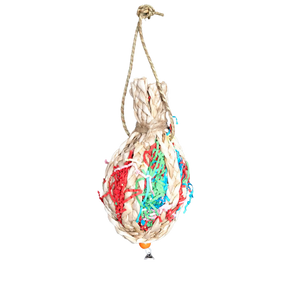 Hanging Bag Shredable Bird Toy