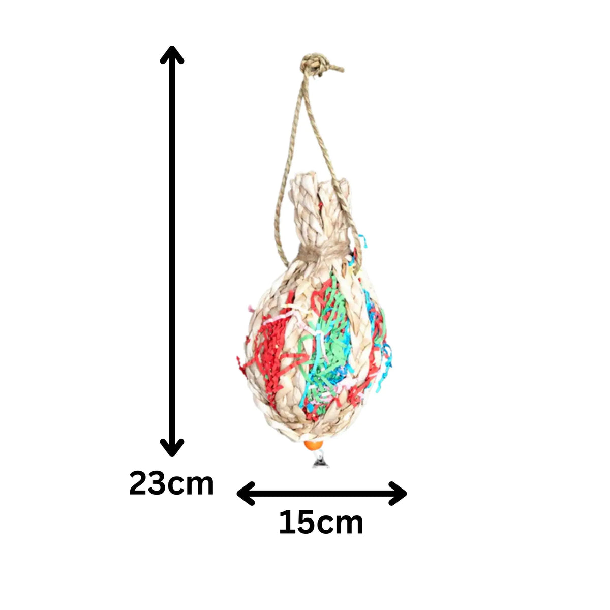 Hanging Bag Shredable Bird Toy