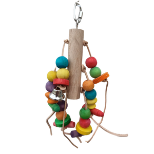Hanging Logs Bird Toy