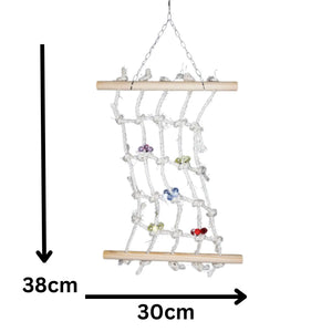 Hanging Net Bird Toy