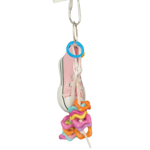 Hanging Shoe Bird Toy