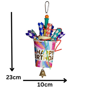 Happy Birthday Bird Toy