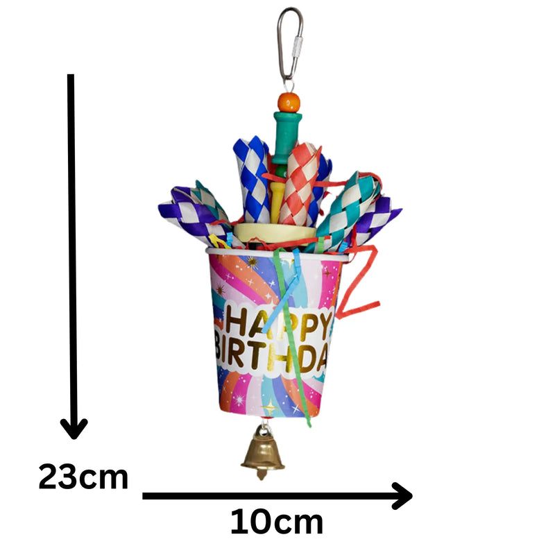 Happy Birthday Bird Toy