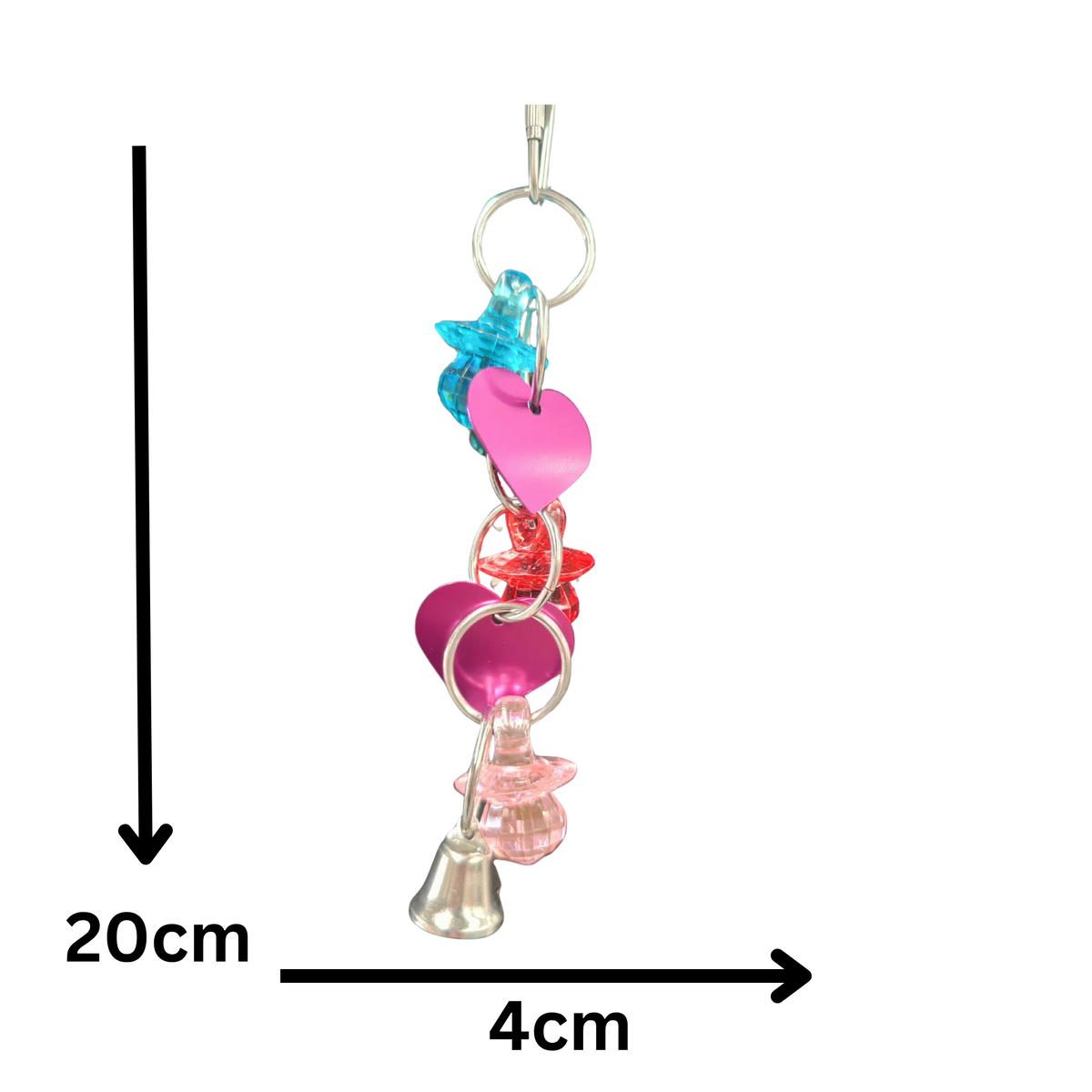 Heart Bling Bird Toy