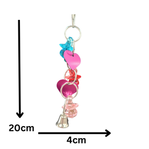 Heart Bling Bird Toy