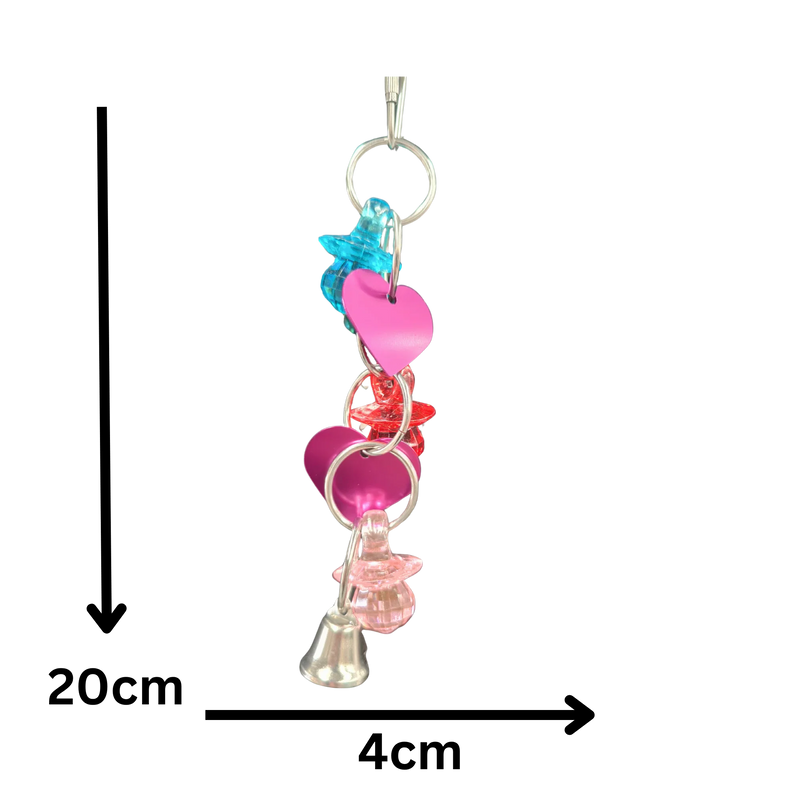 Heart Bling Bird Toy