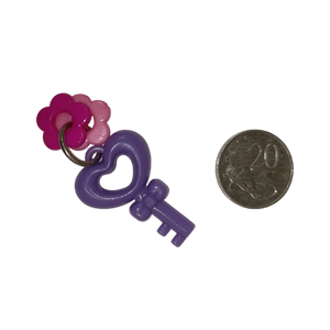 Heart Key Foot Toy