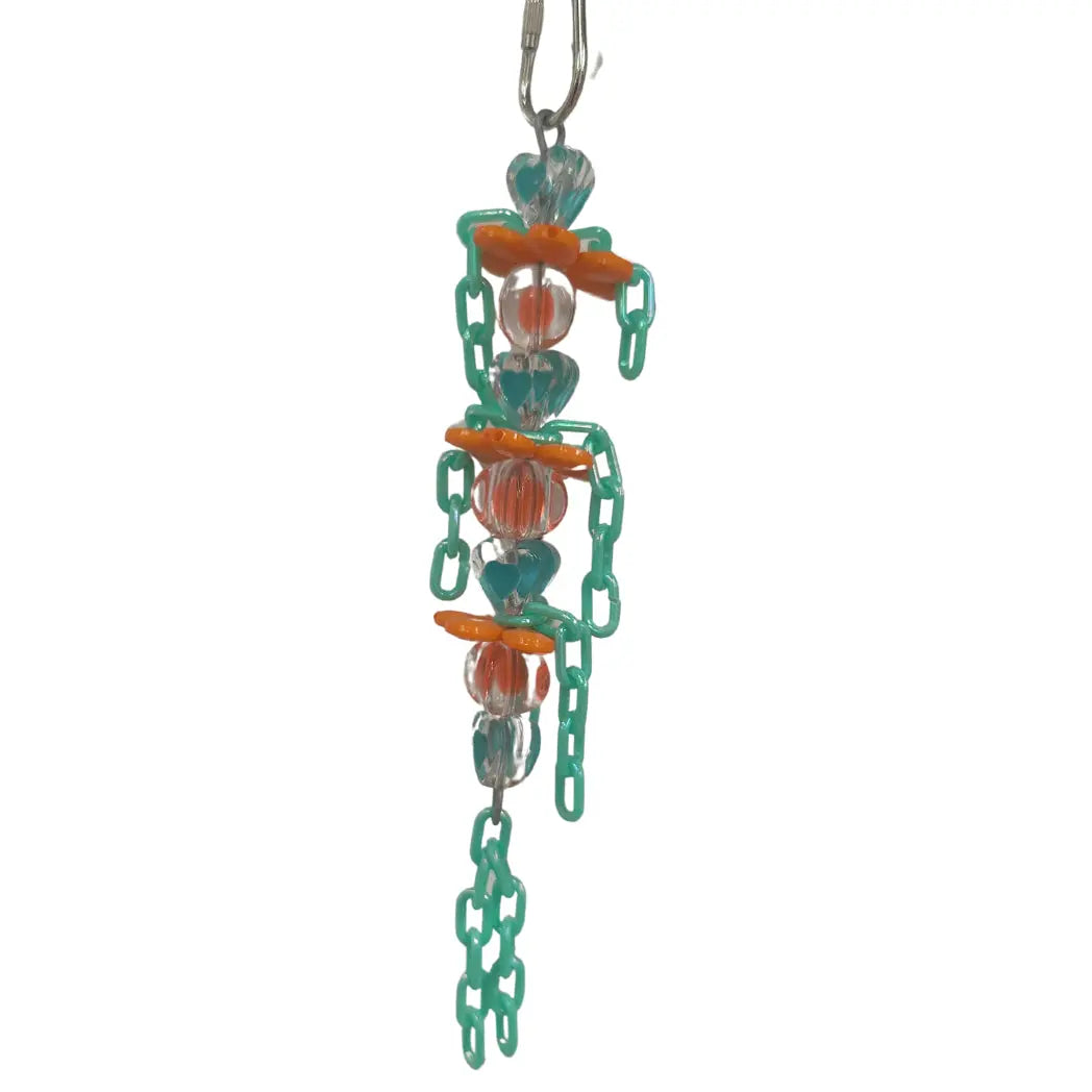 Hearts and Chains Bird Toy