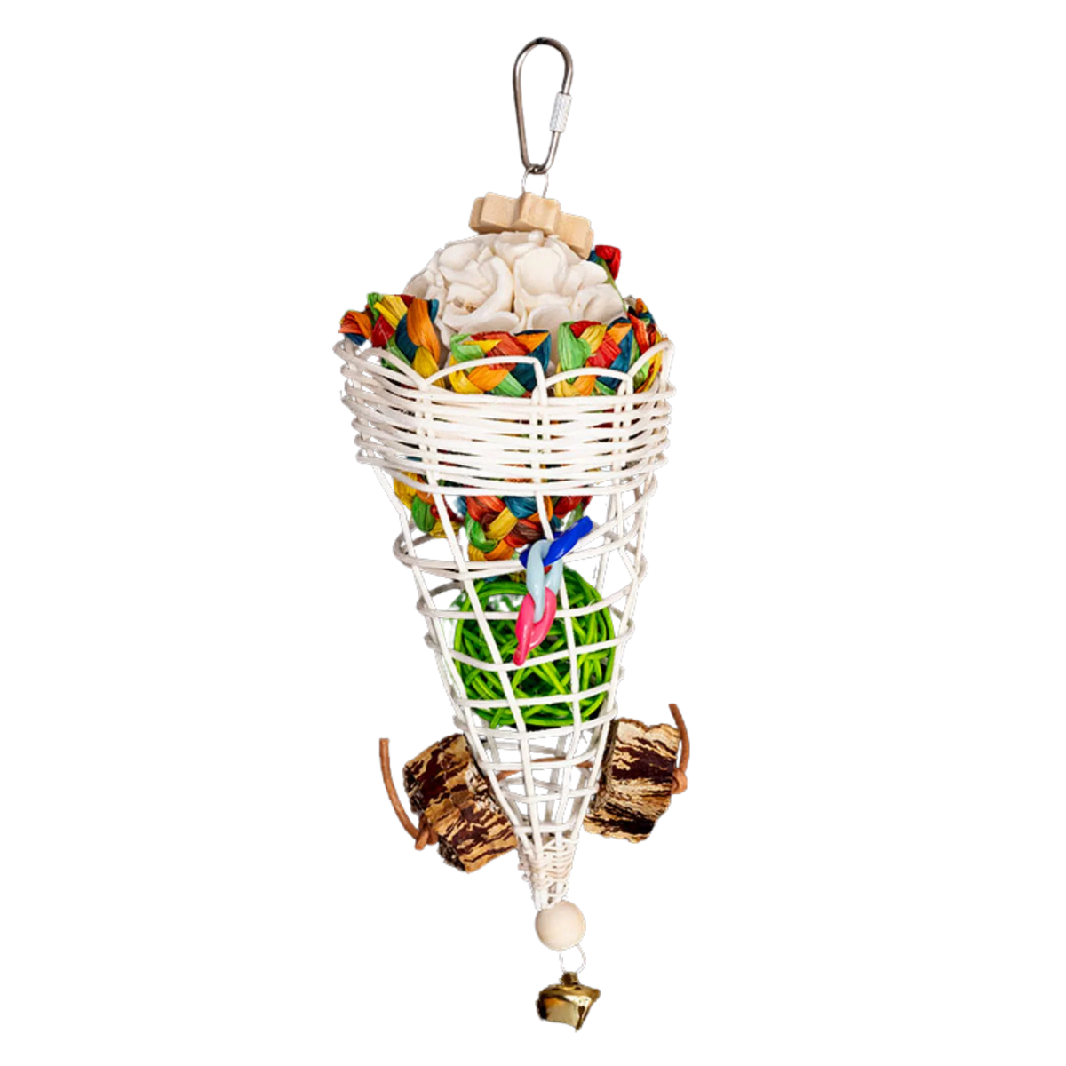 Ice Cream Cone Bird Toy