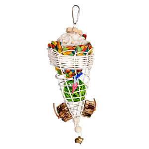Ice Cream Cone Bird Toy