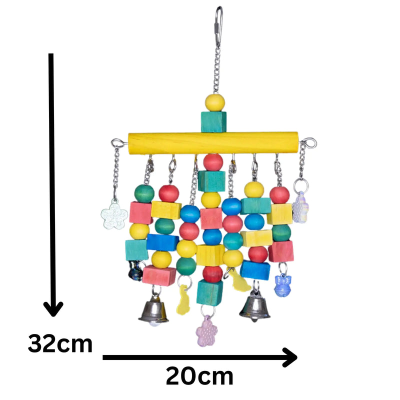 Jingle Blocks Bird Toy