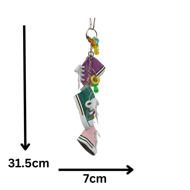 Kicking Around Bird Toy