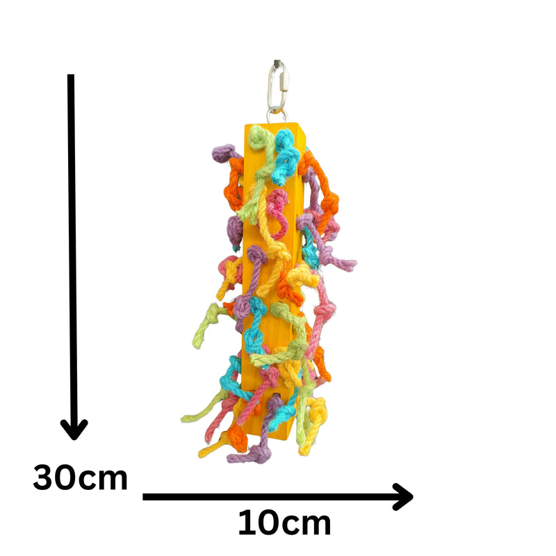 Knotty Bird Toy