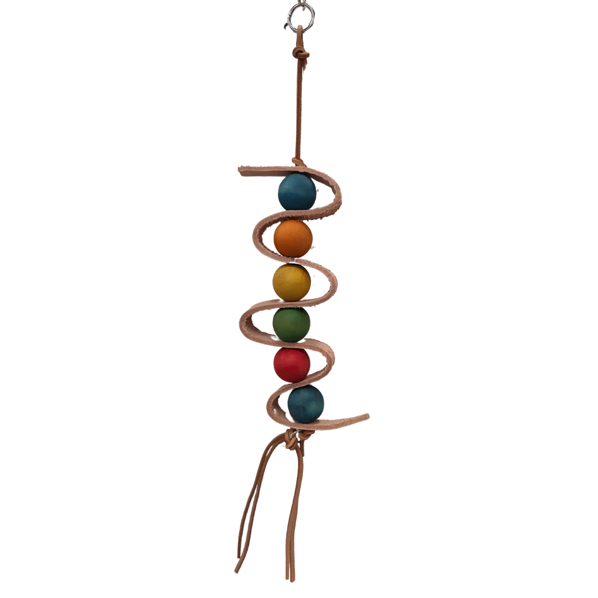 Leather Wave Bird Toy