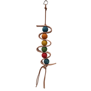Leather Wave Bird Toy