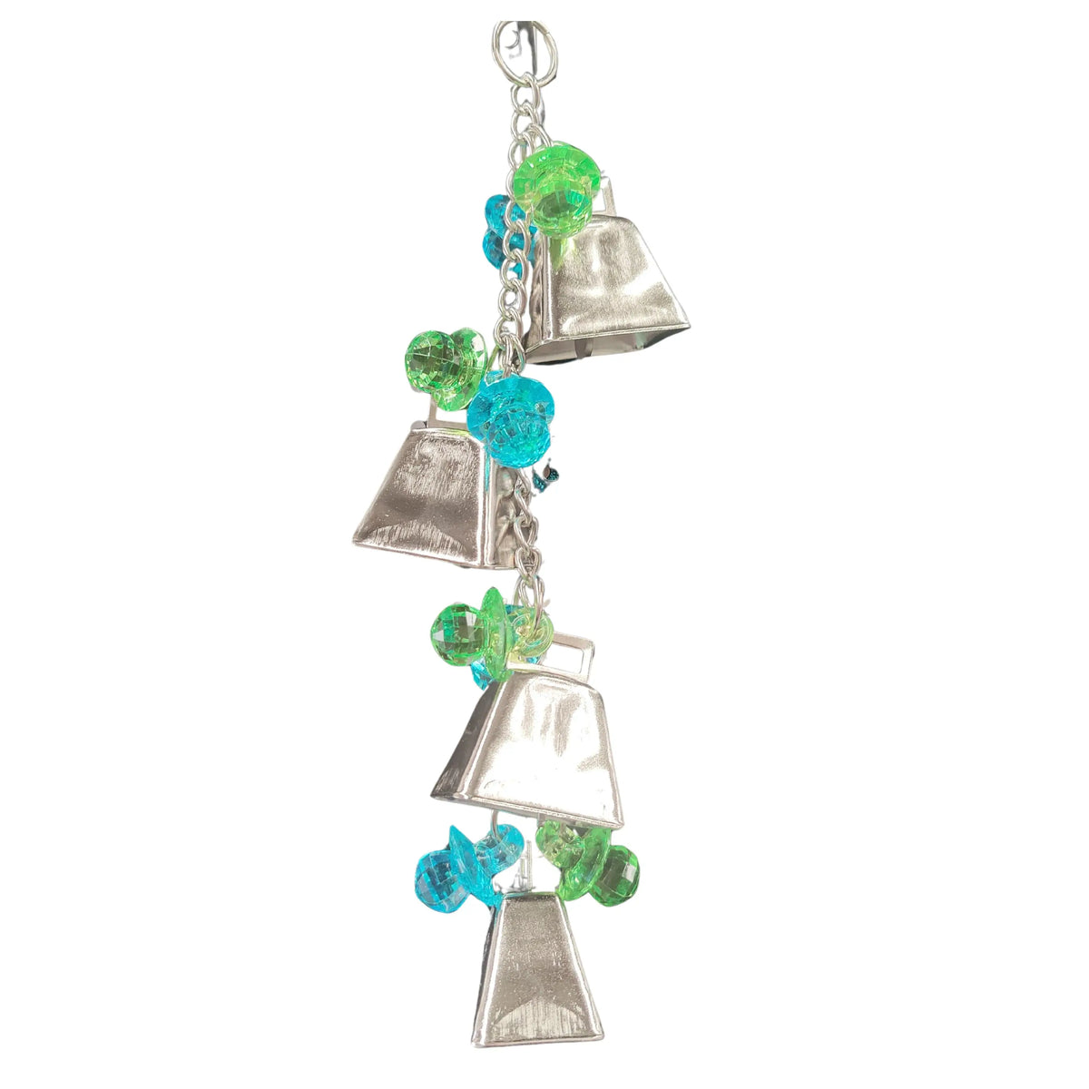 Large Cow Bells with Bling Bird Toy