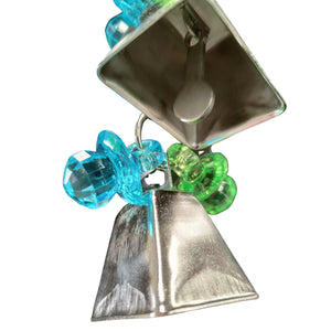 Large Cow Bells with Bling Bird Toy