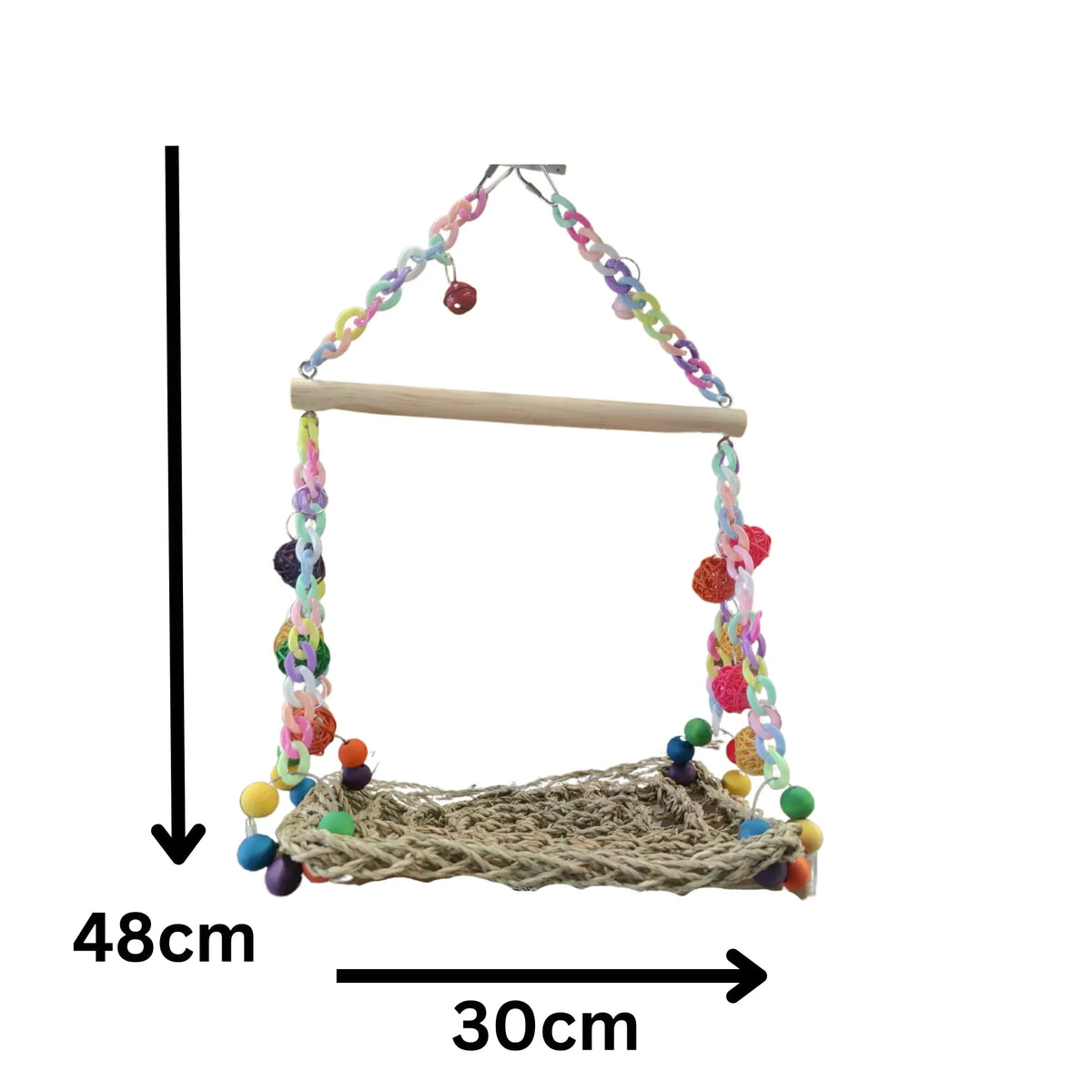 Large Mat Swing Bird Toy