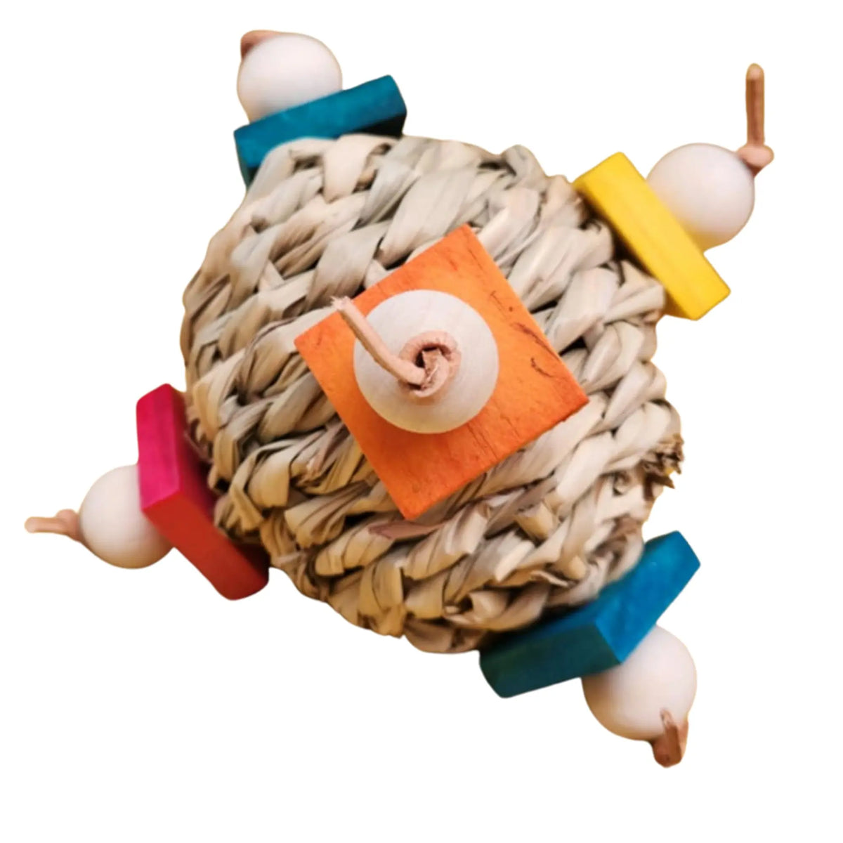 Large Weave Ball Foot Bird Toy