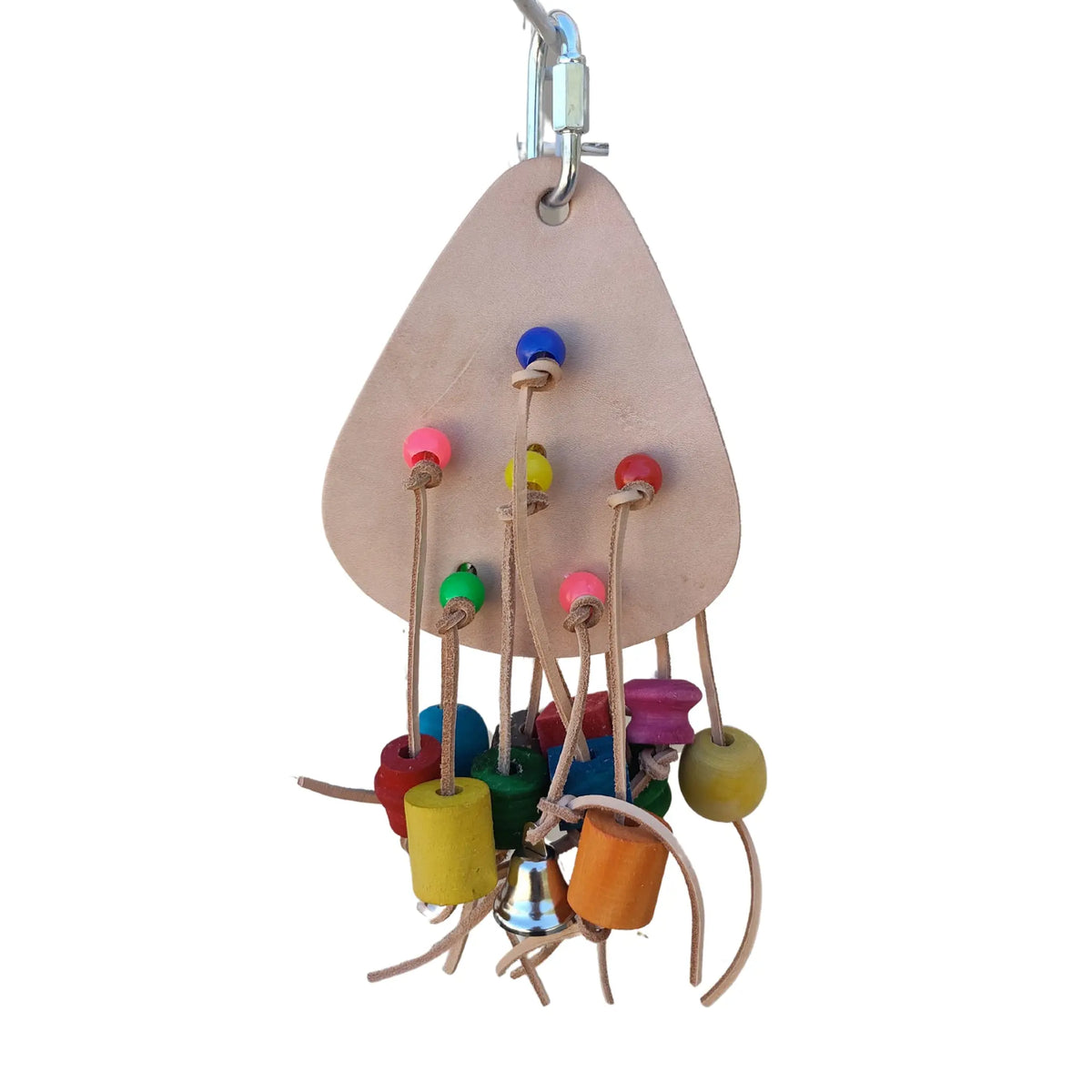 Leather Pie Bird Toy