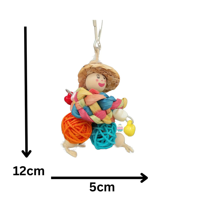 Little Man Shreddable Bird Toy