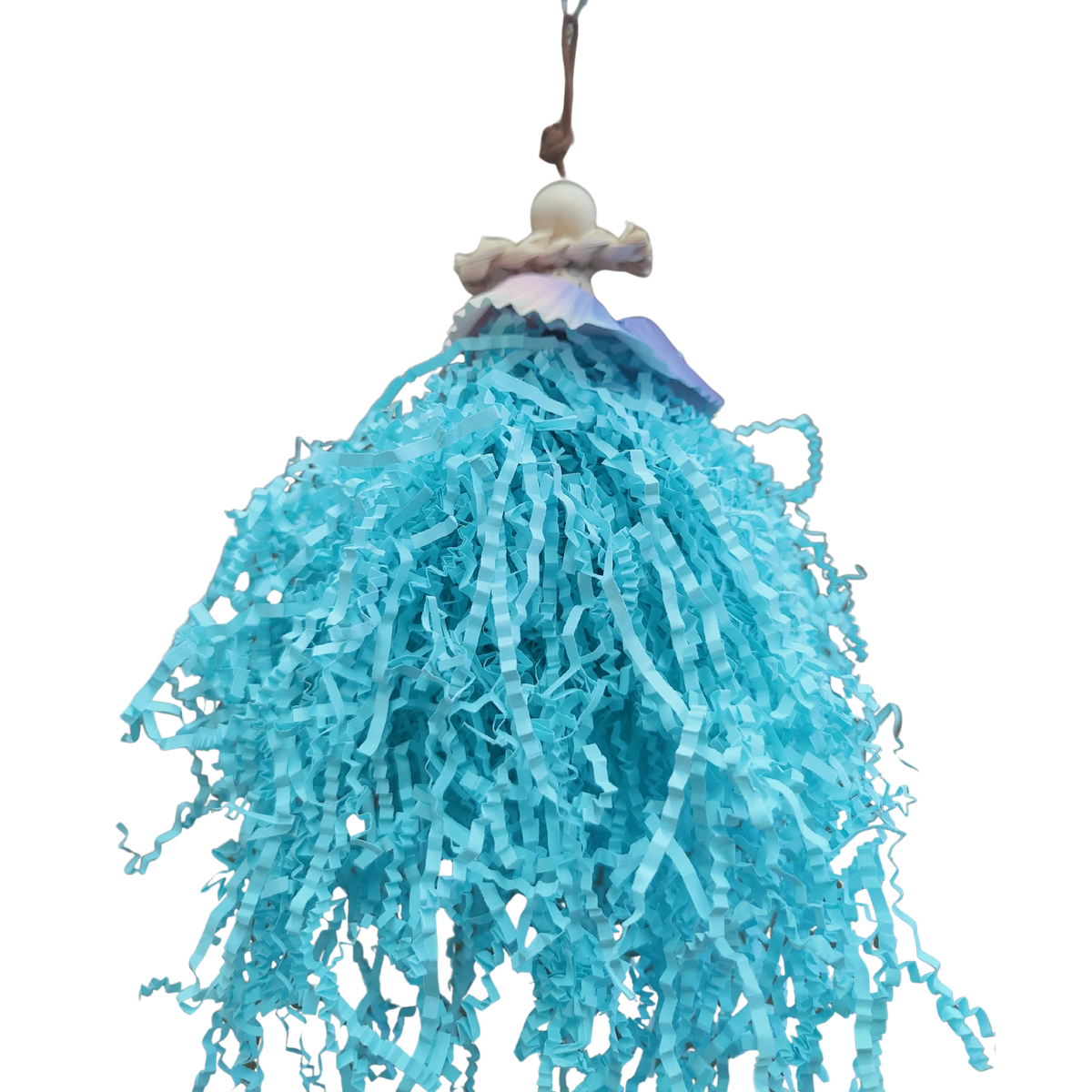 Little Shaggy Girl Bird Toy