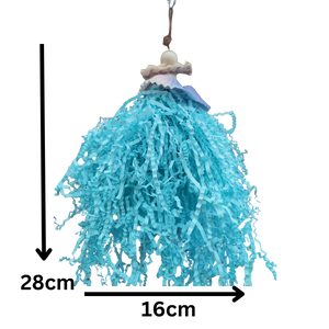 Little Shaggy Girl Bird Toy