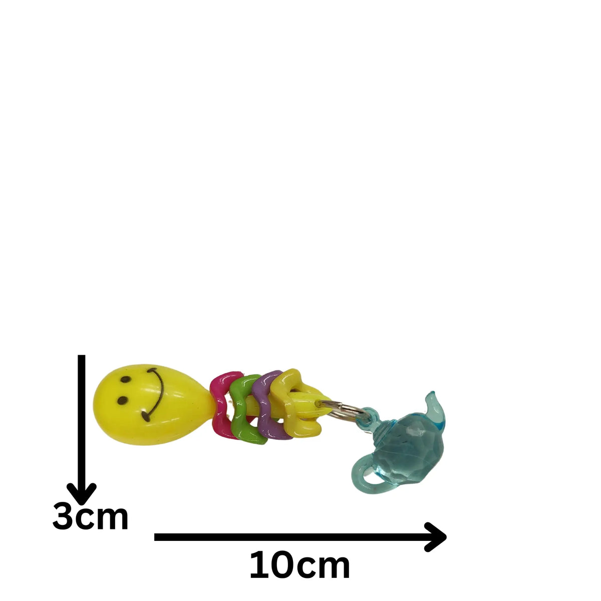 Maraca Wiggle Foot Bird Toy
