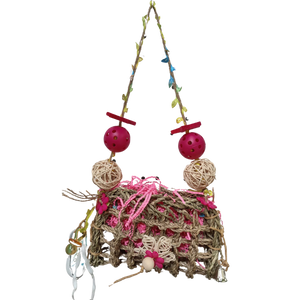 Mat Purse with Shoe Bird Toy