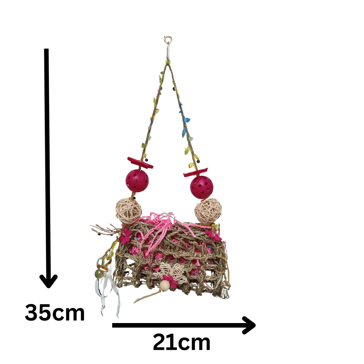 Mat Purse with Shoe Bird Toy