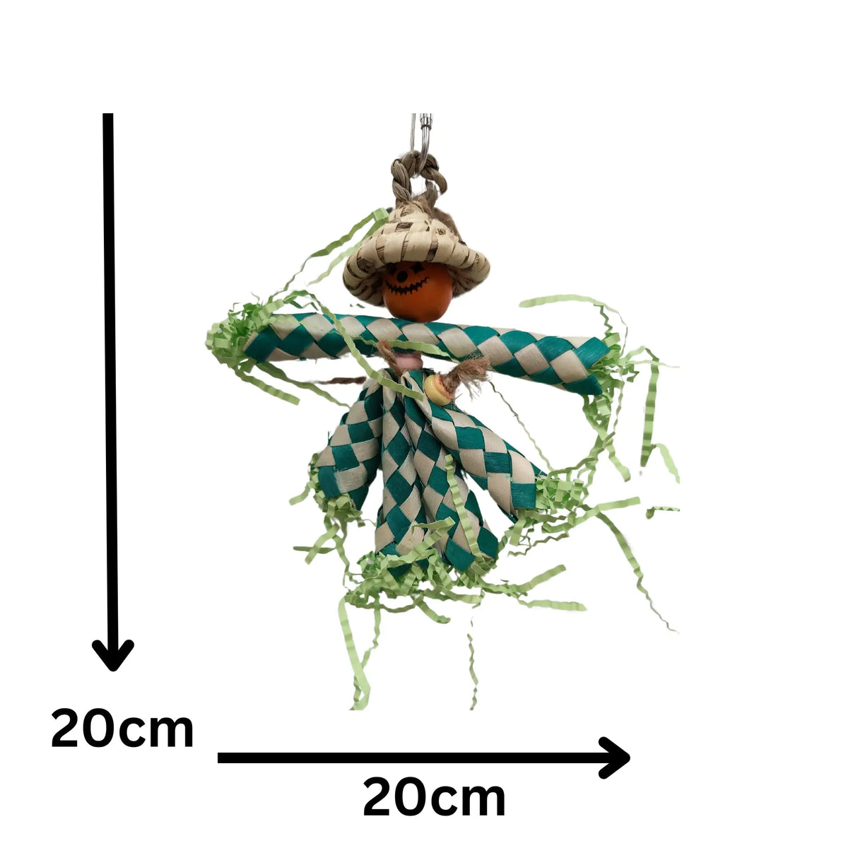 Mini Scarecrow Bird Toy
