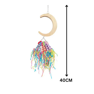 Moon Party Shredable Bird Toy