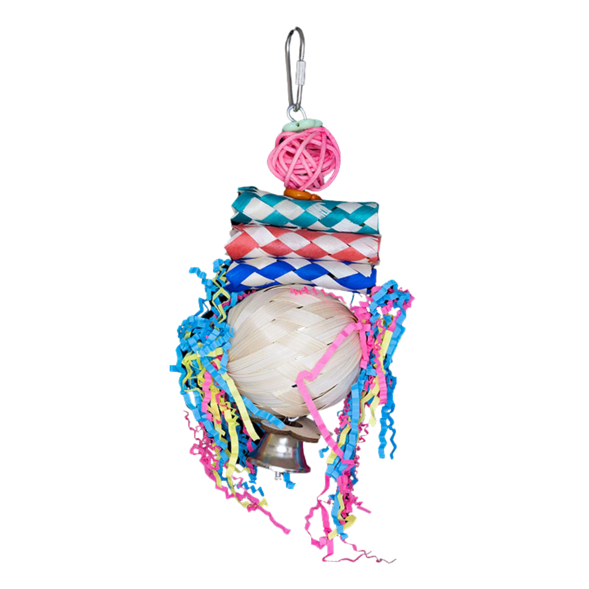 Natural Ball and Bits Bird Toy